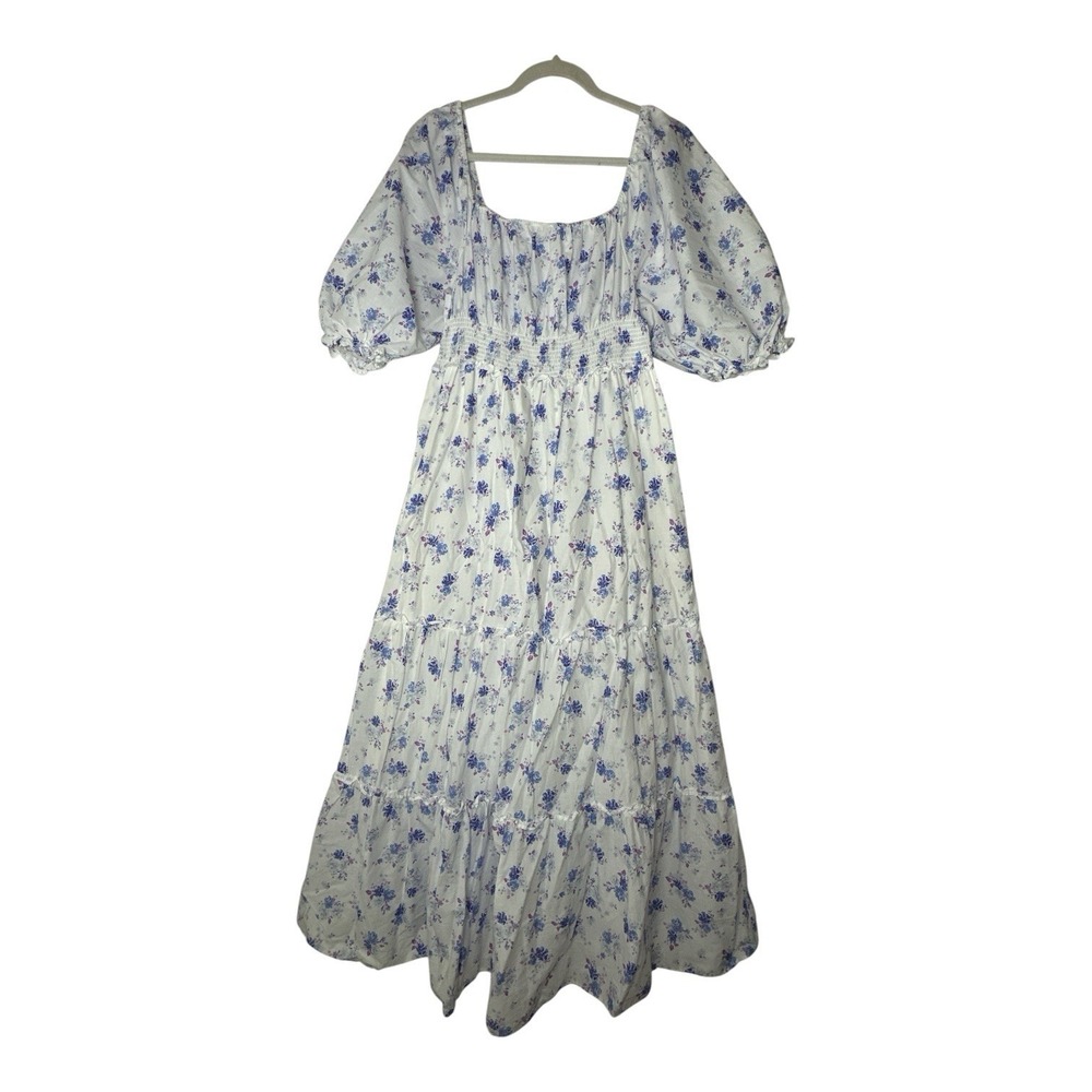 LoveShackFancy x Target Gemma Maxi Dress Medium Floral Romantic Cottagecore - Picture 2 of 10